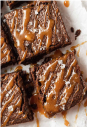 Chocolate Caramel Brownie Fudge