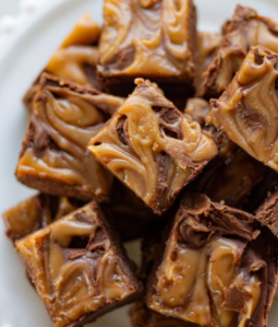 Chocolate Caramel Fudge