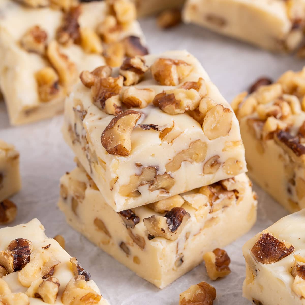 Fudge de arce y nueces